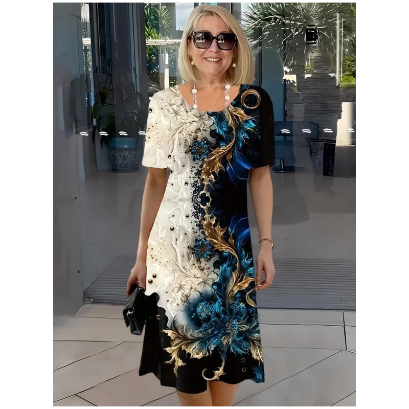 Helena™ - Timeless Floral Summer Dress