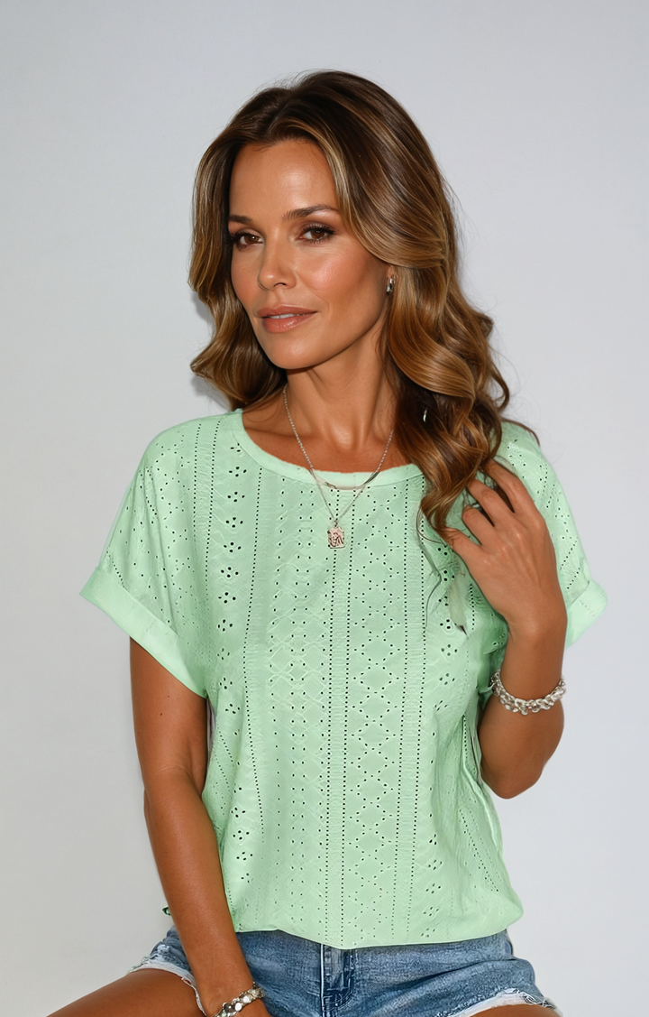 Riza™ - Casual Cutout Top