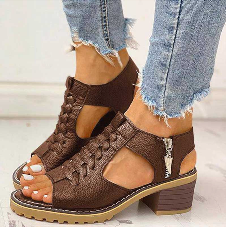 Steffie™ - Orthopedic Women's Block Heel Sandals