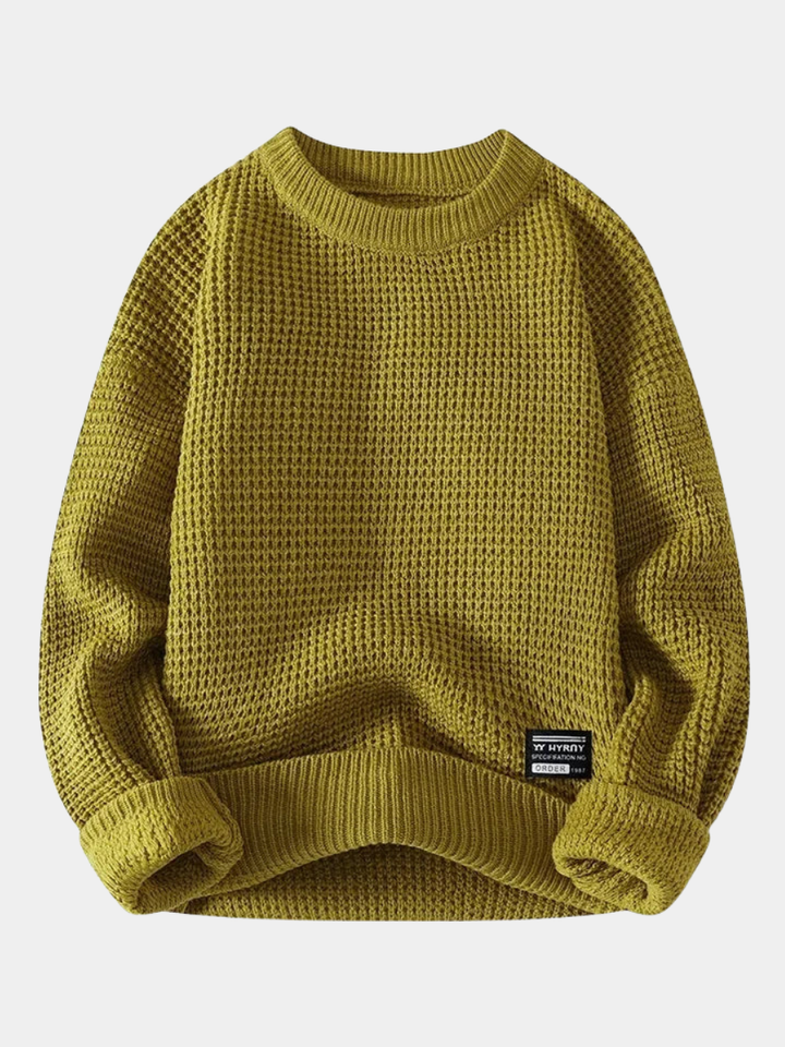 Silas™ - Premium Honeycomb Knit Sweater