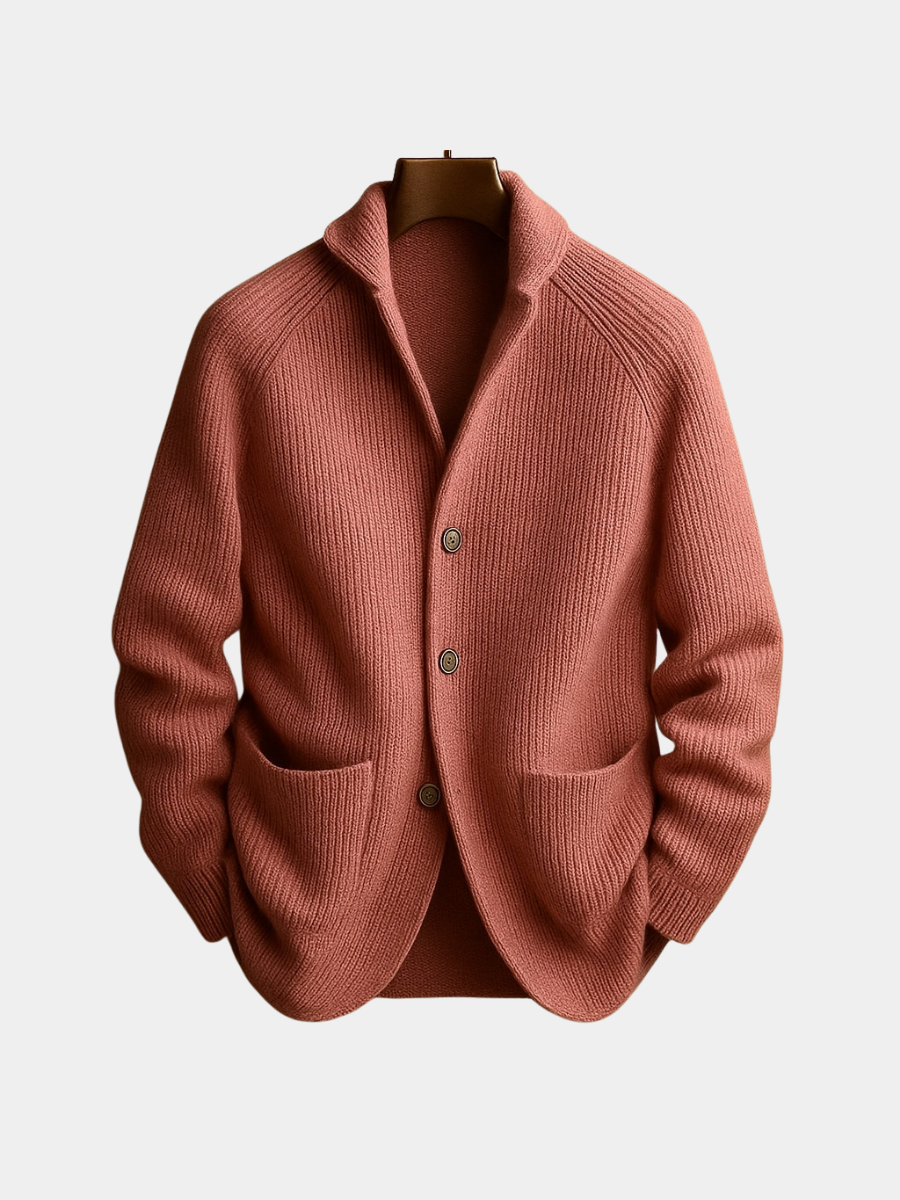 SILVORO | Men's Wool Blend Corduroy Jacket