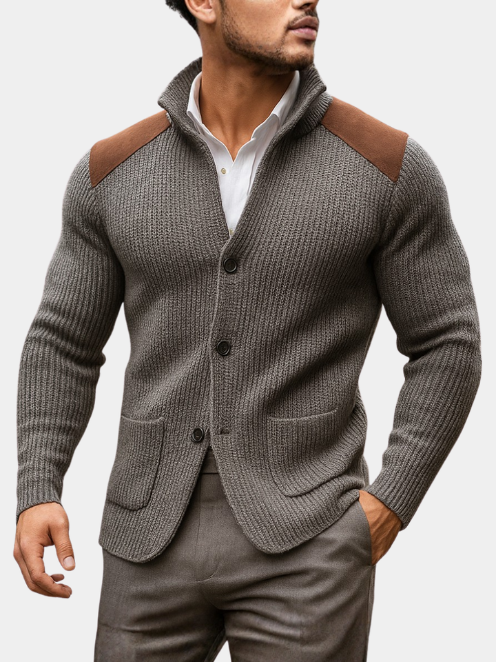 SILVORO | KNITTED TEXTURE BLAZER