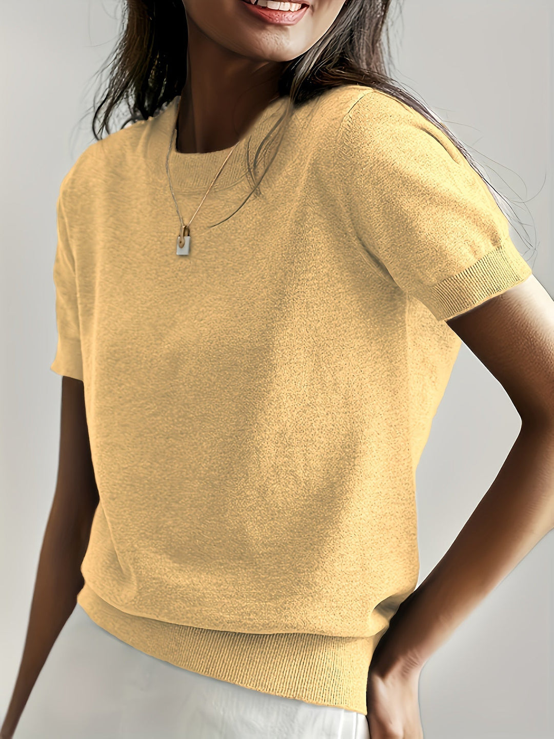 Anais™ - Lightweight, Casual Short-Sleeve Top