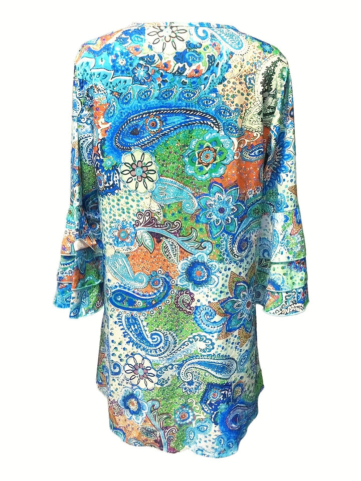 Gwen™ - Stylish Printed Dress