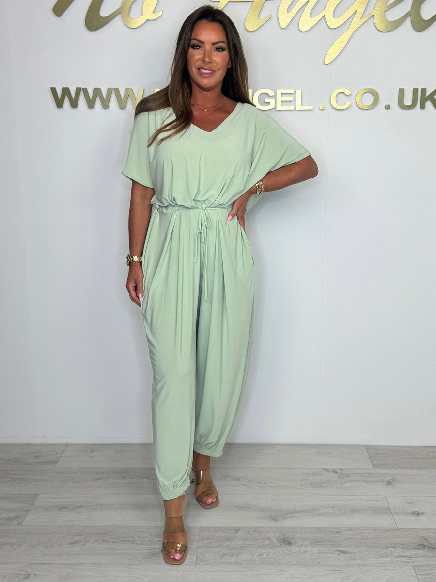 Cora™ - V-neck Tie-Strap Jumpsuit