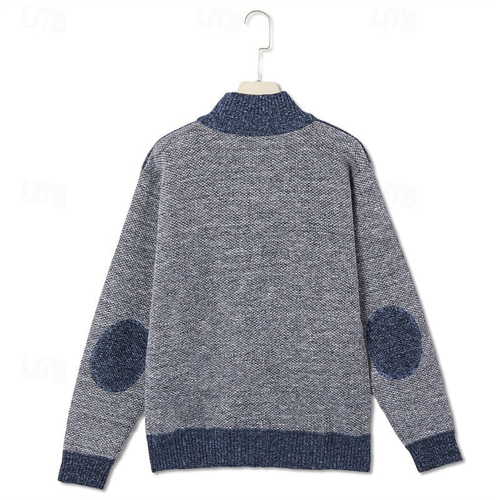 Bryson | Men's long-sleeve cardigan with pockets