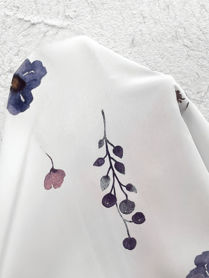Maya™ - Elegant Floral Dress