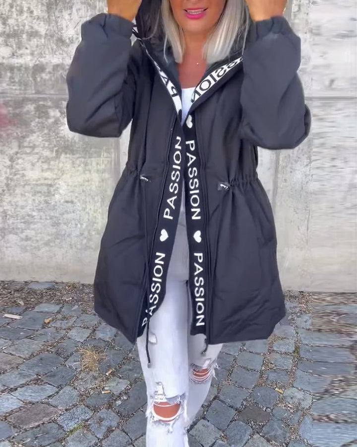 Alexa™ - Casual Hooded Coat