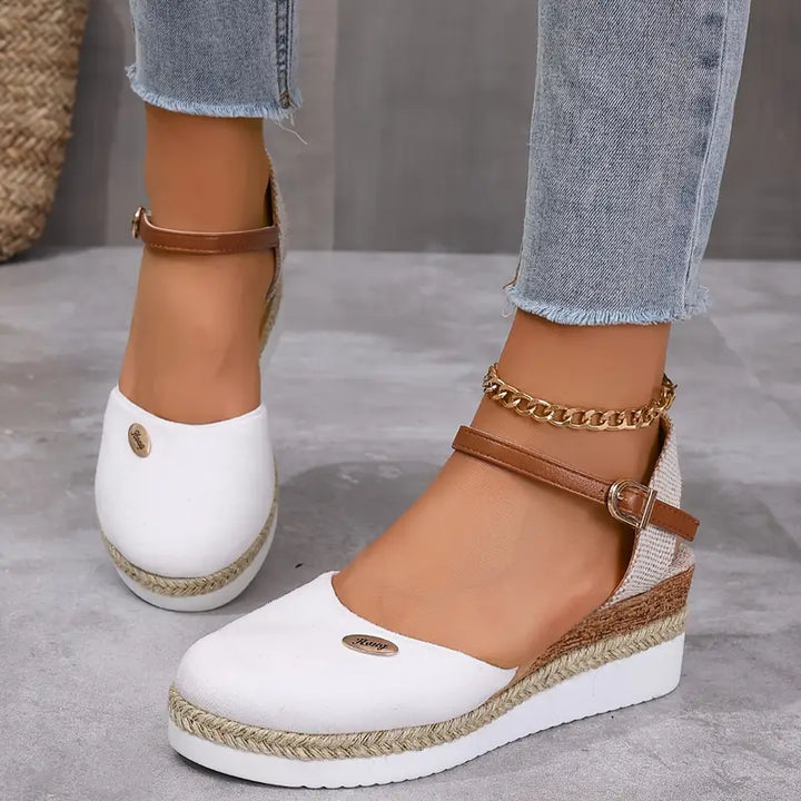 Alfonsa | Orthopedic Platform Sandals, Breathable and Relaxed
