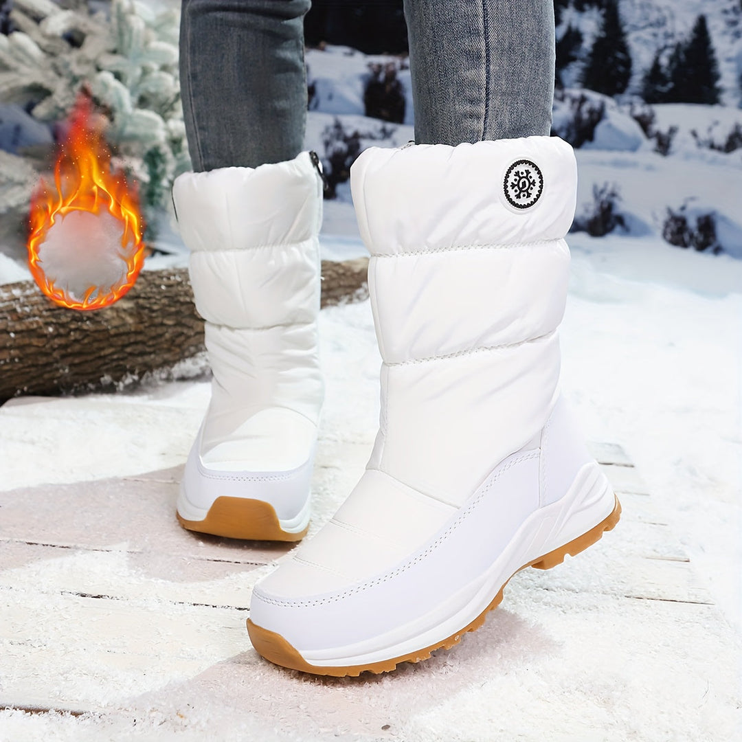 Premium Women's Mid-Calf Winter Boots
