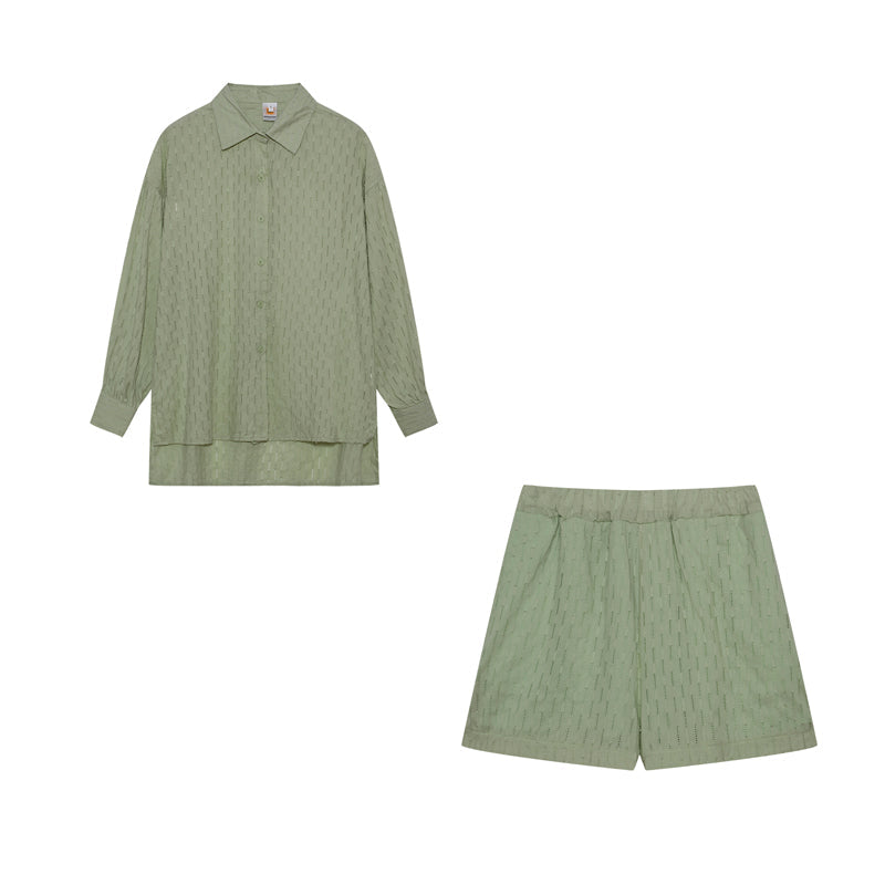 Elizabeth™ - Airy Shirt and Shorts Set