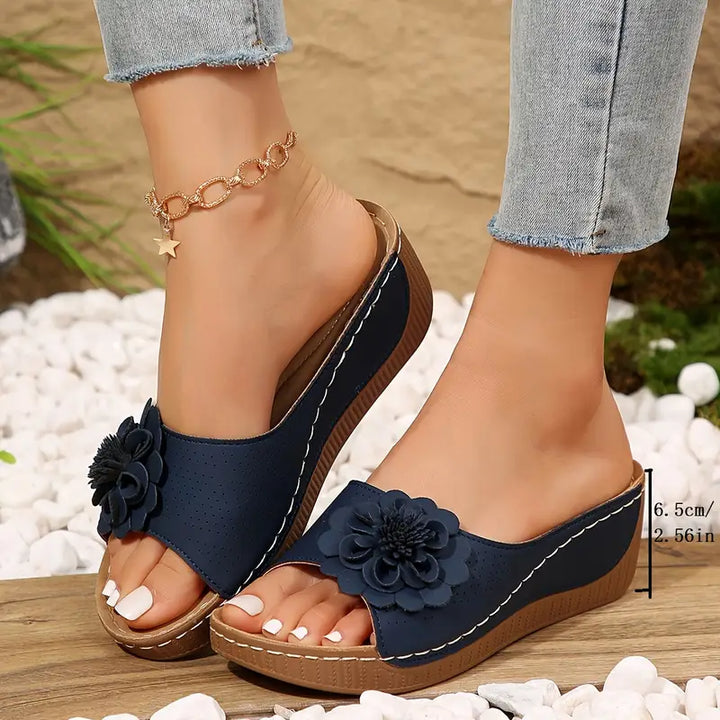 Belle™ - Orthopedic Sandals with Floral Pattern