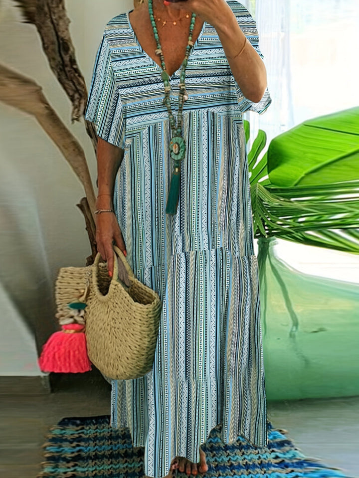 Vida™ - Casual Plus-Size Maxi Dress