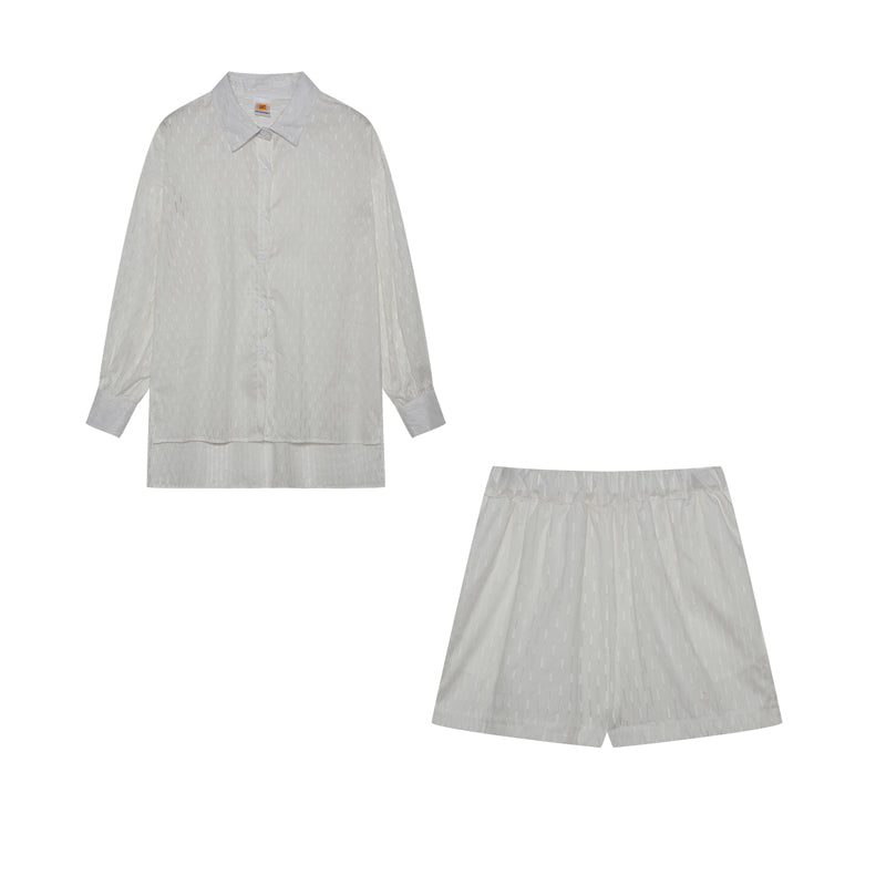 Elizabeth™ - Airy Shirt and Shorts Set