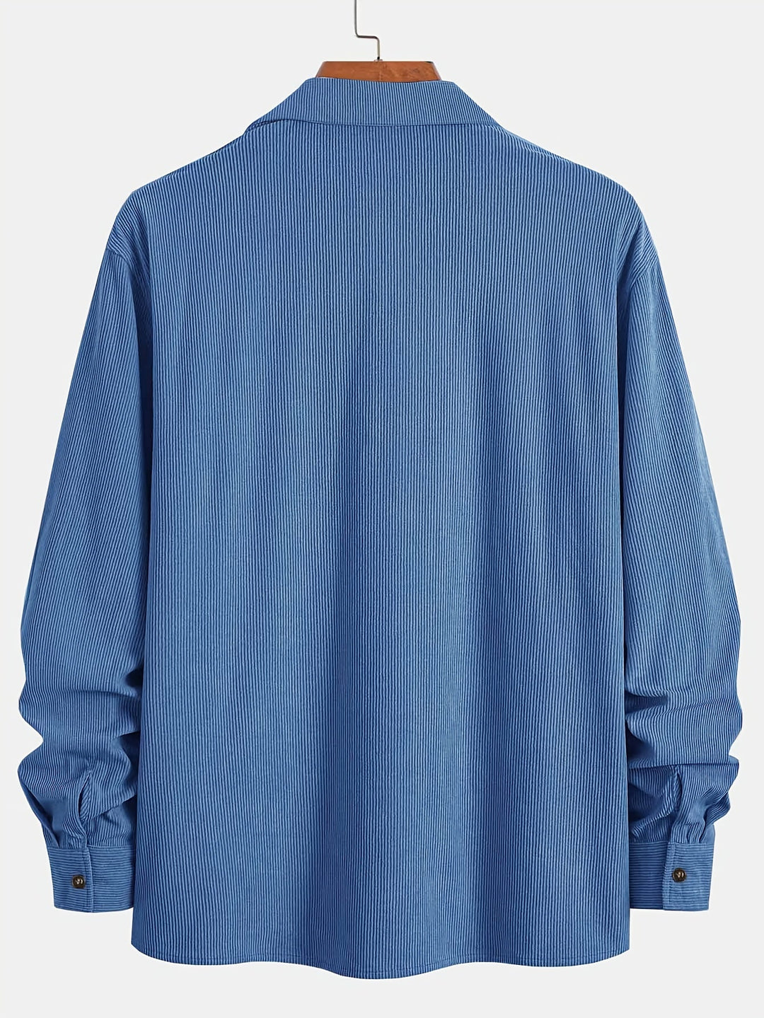 Bryce | Herren Langarm-Overshirt mit Taschen und Knöpfen