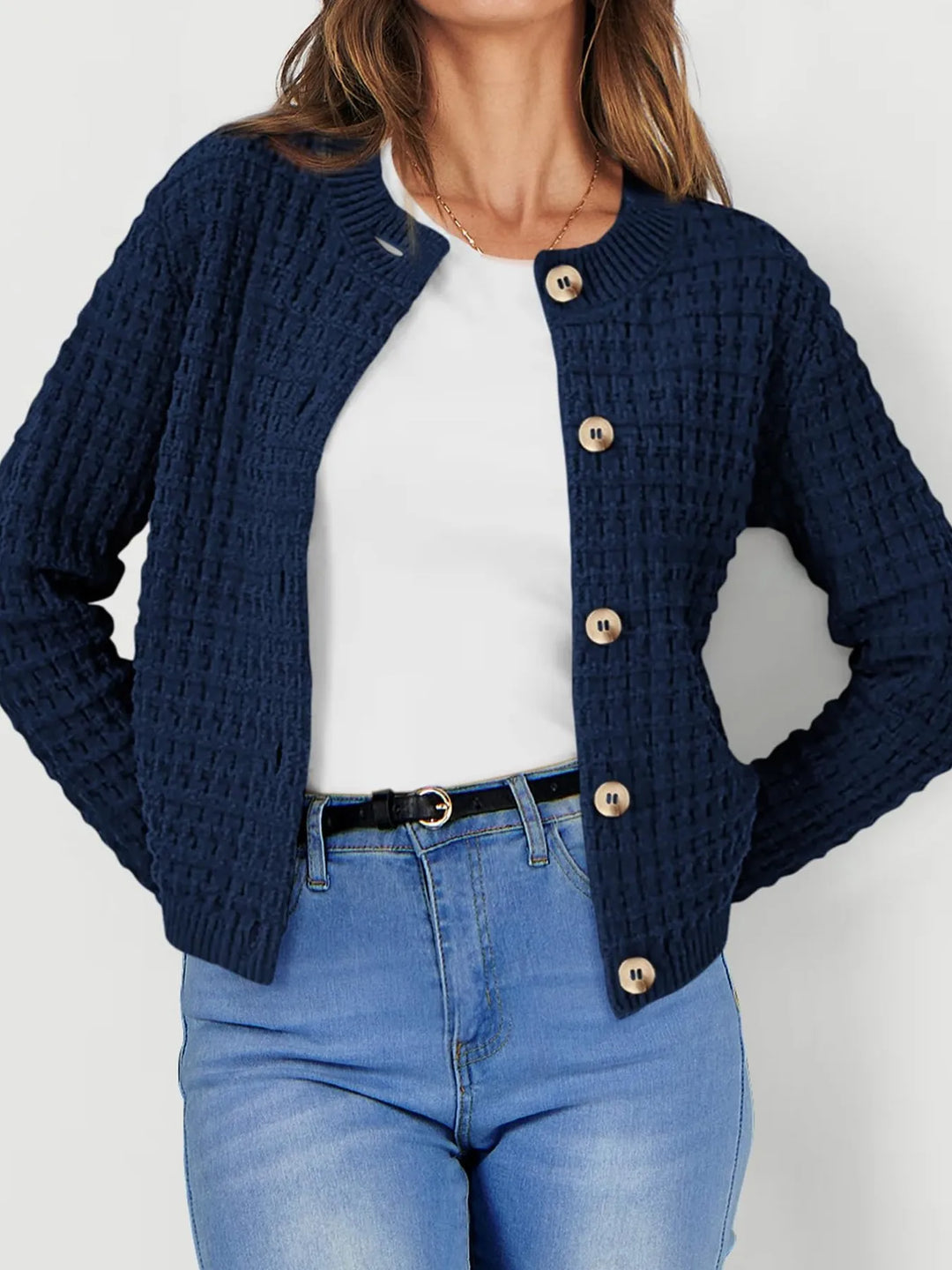 Harper™ - Button-Up Cardigan