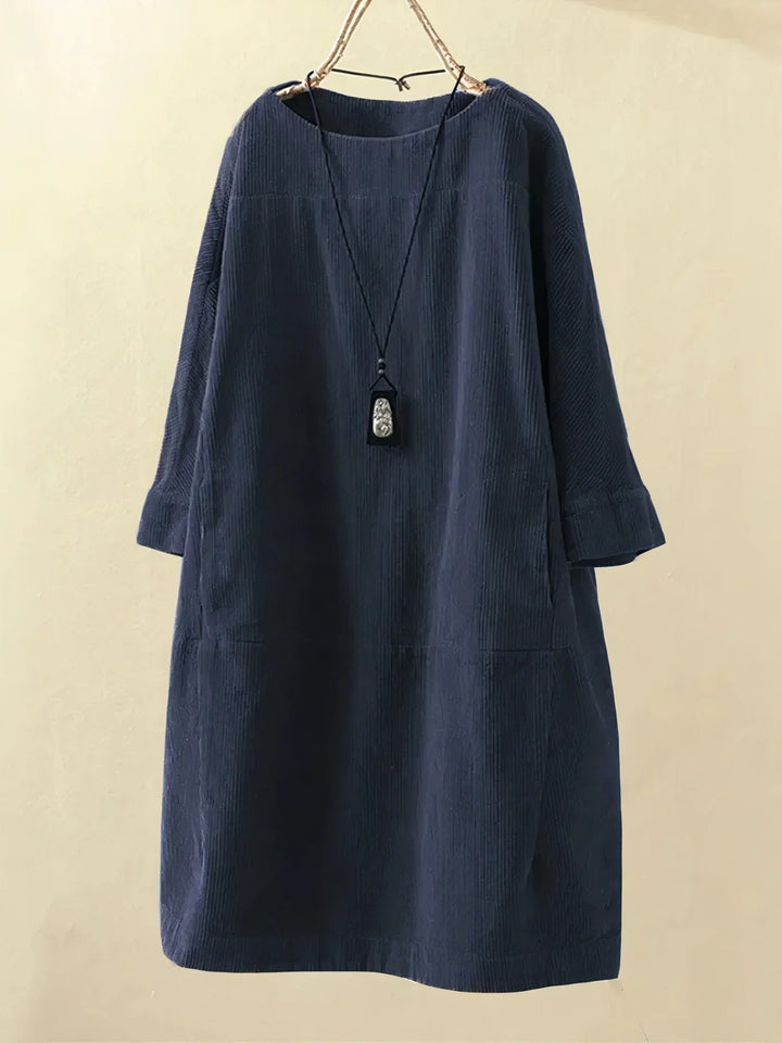 Zophie™ - Relaxed Vintage Corduroy Dress