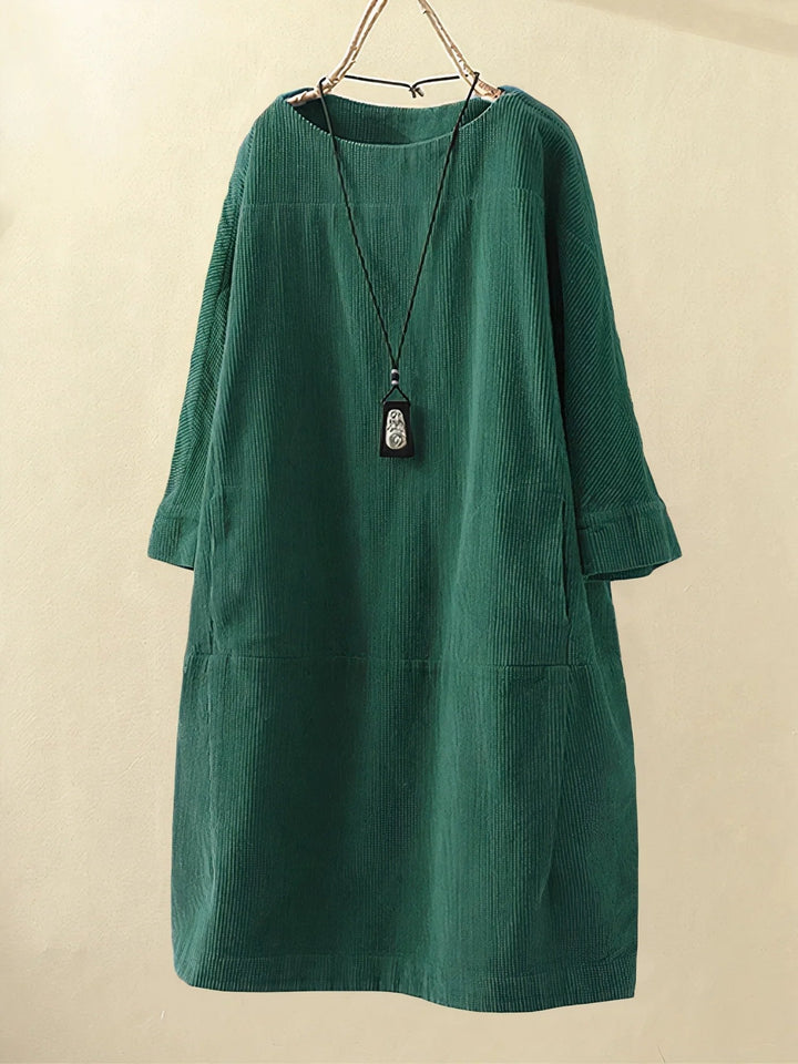 Zophie™ - Relaxed Vintage Corduroy Dress