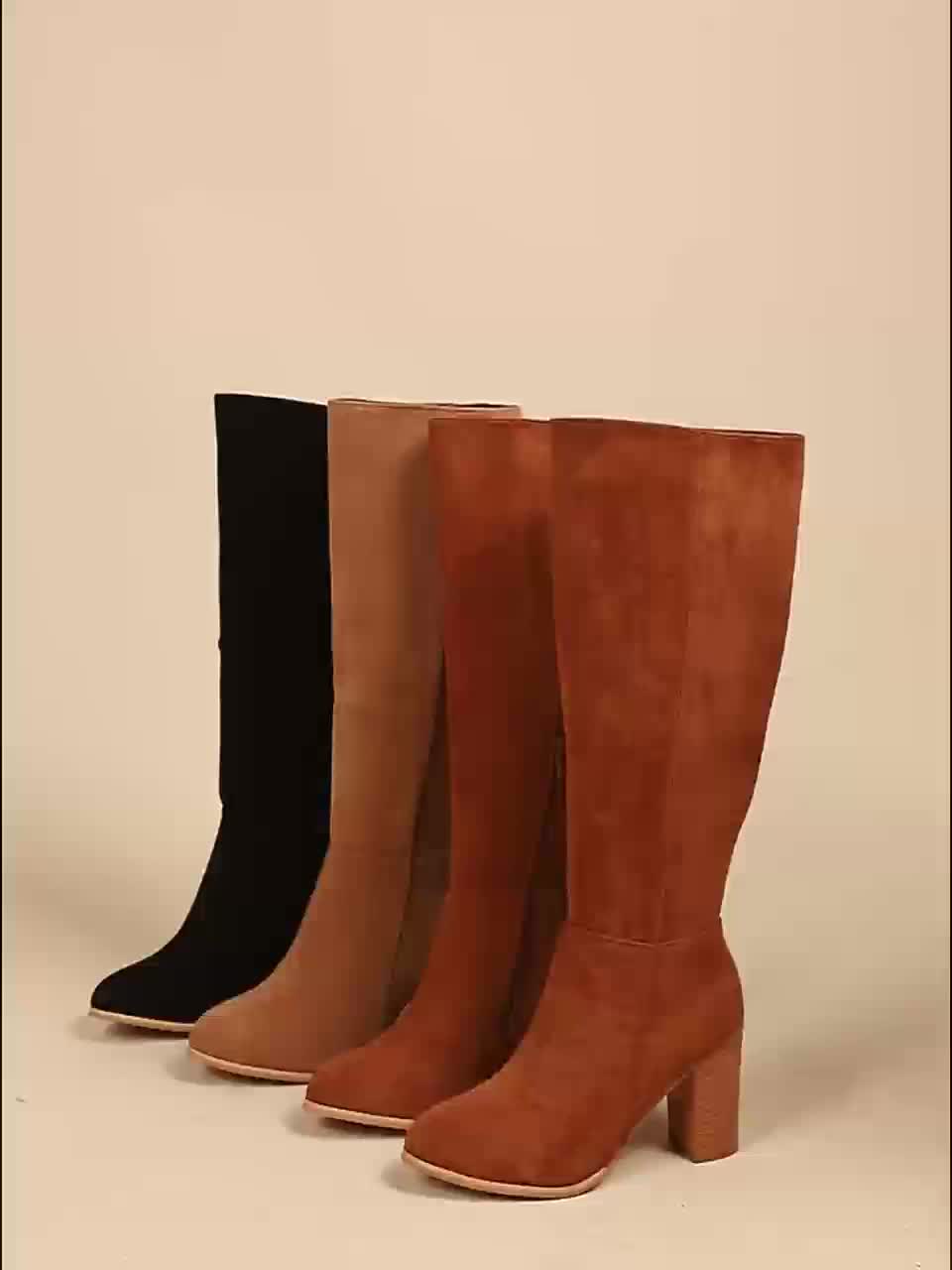 Nadira | Women’s ankle boots with a stacked block heel