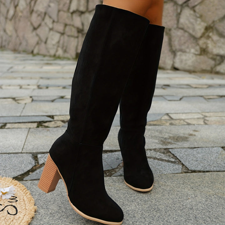 Nadira | Women’s ankle boots with a stacked block heel