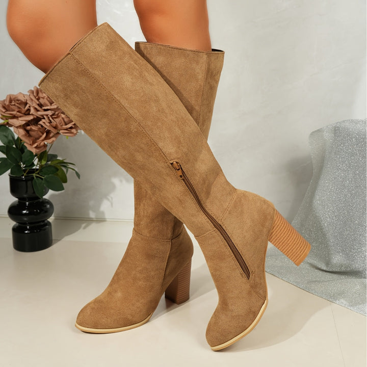 Nadira | Women’s ankle boots with a stacked block heel