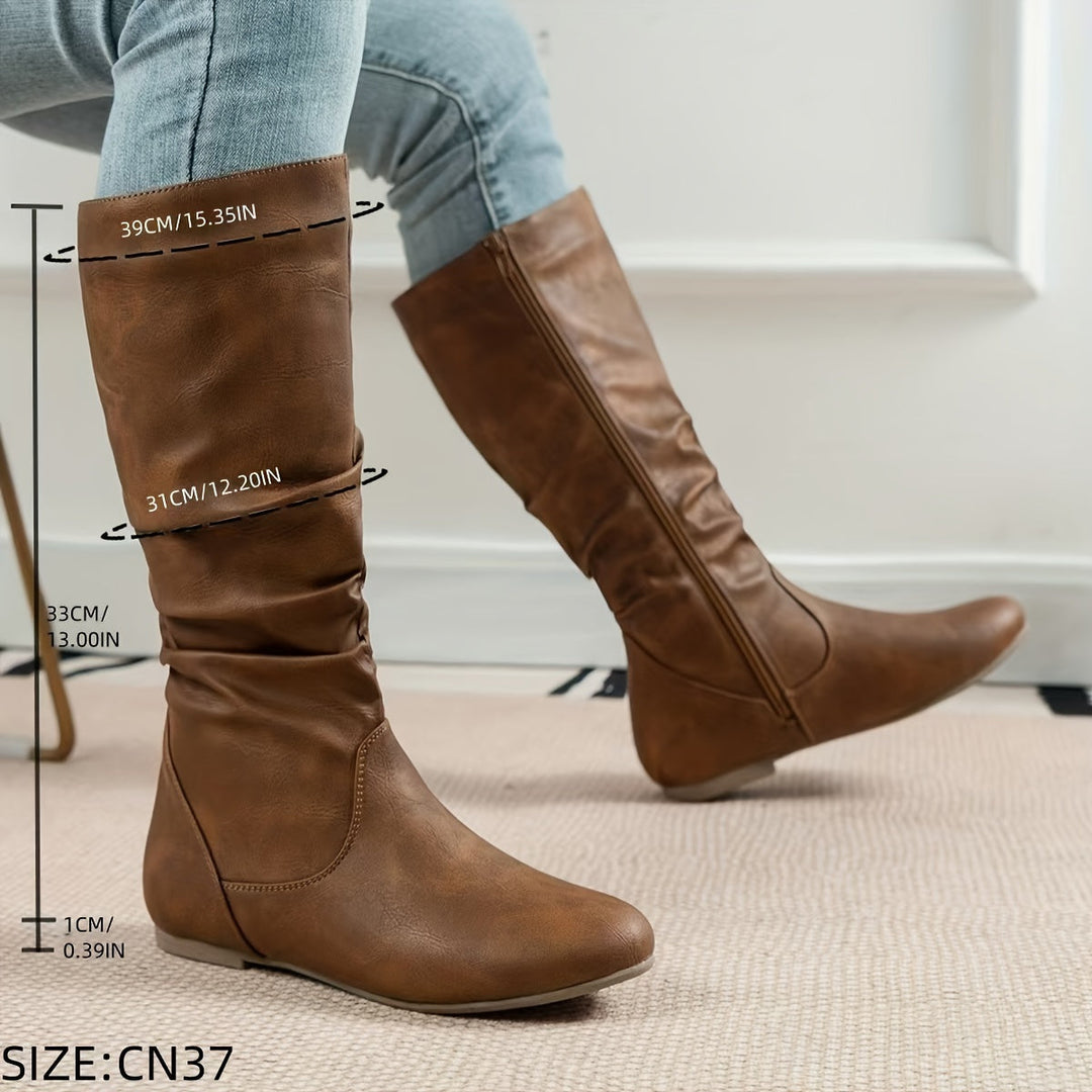 Valdis | Women’s ankle boots with side zipper