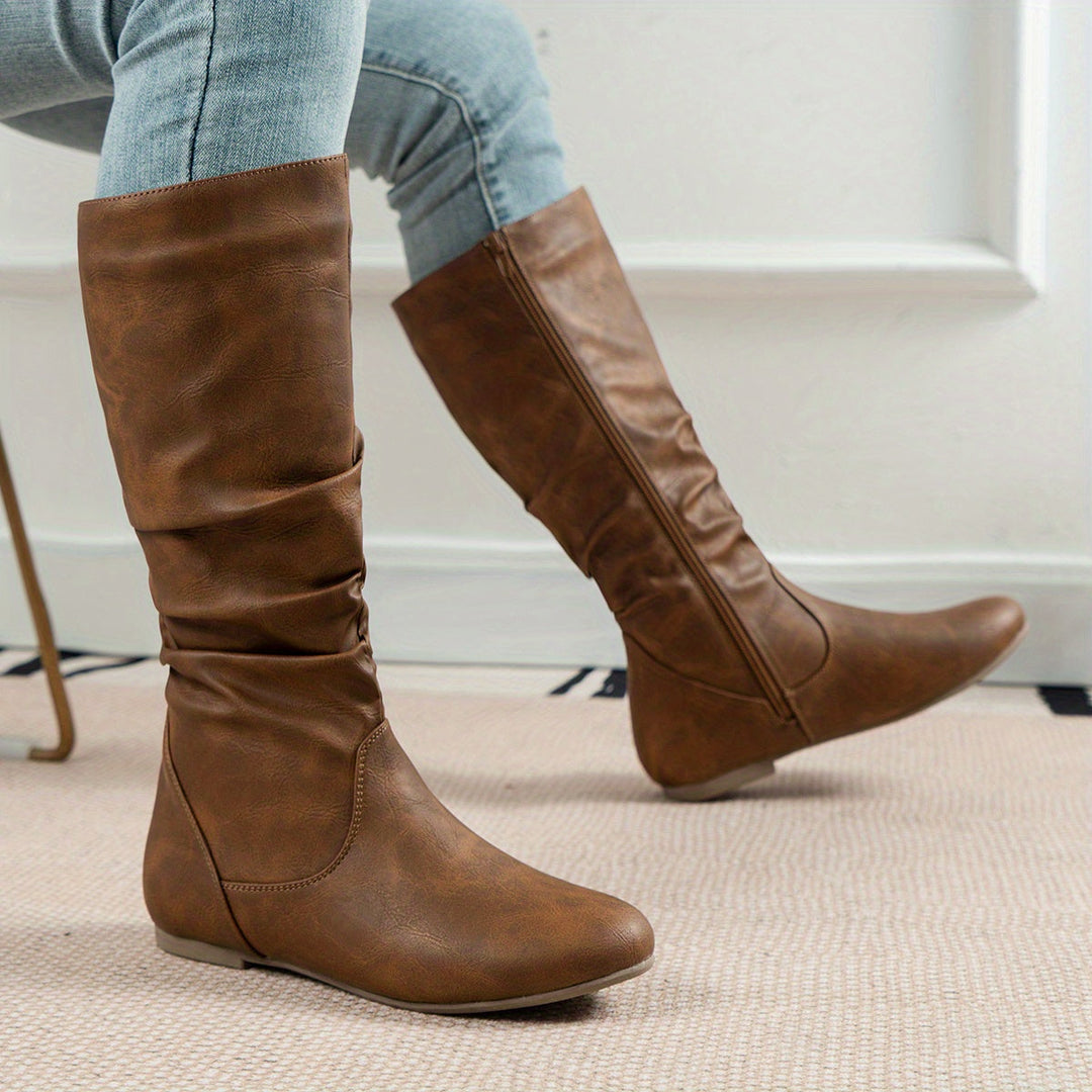 Valdis | Women’s ankle boots with side zipper