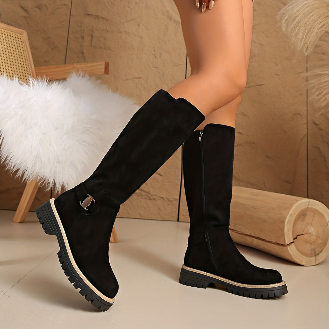Sable | Women's ankle boots with a low block heel