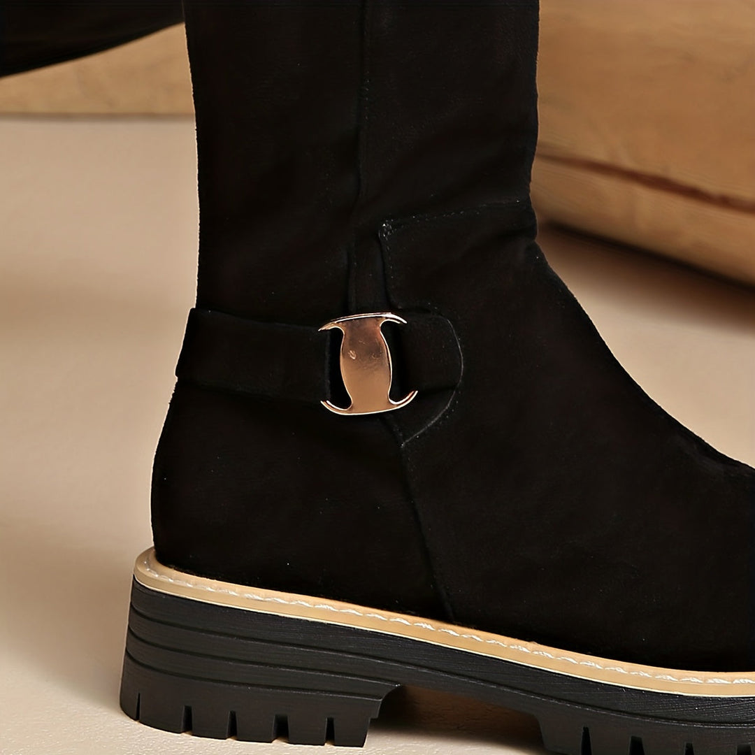 Sable | Women's ankle boots with a low block heel