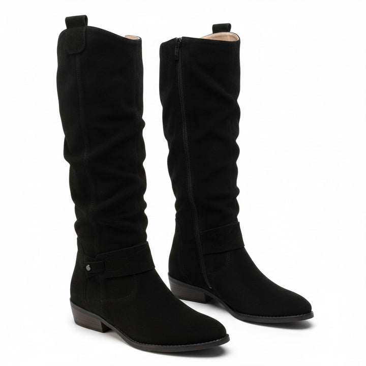 Lavinia | Women's Knee-High Boots with Side Zipper