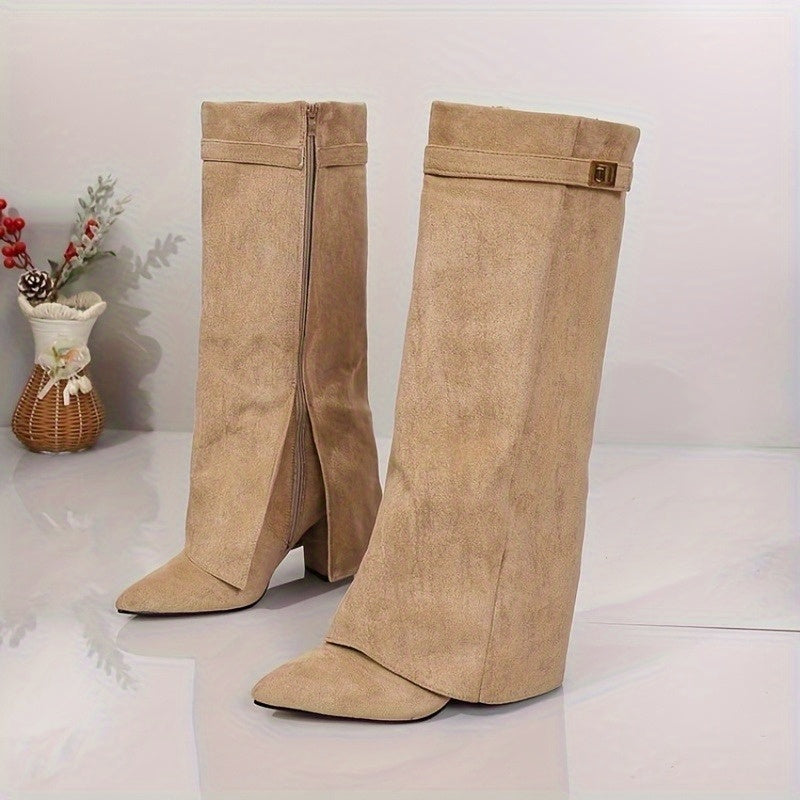 Talitha | Women’s ankle boots with block heel and buckle detail