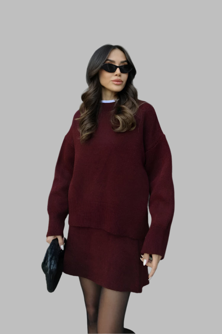 Aurélie – Cozy Knit Set