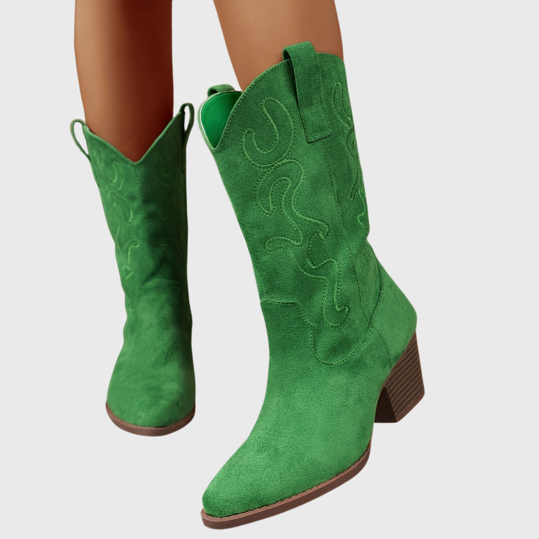 Brecka | Women's Western Boots with a Roomy Calf Fit