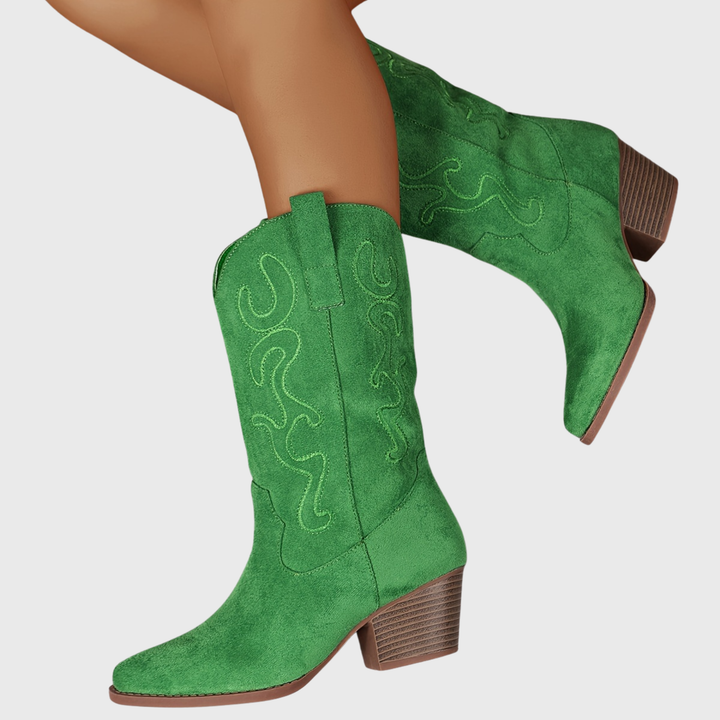 Brecka | Women's Western Boots with a Roomy Calf Fit