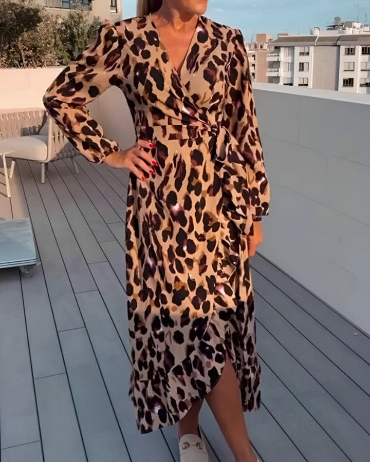 Stella - Leopard Print Dress