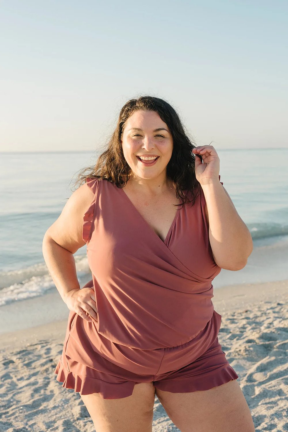 Reana™ - Ruffled Swimsuit with Bust Support
