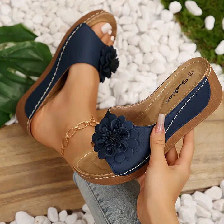 Belle™ - Orthopedic Sandals with Floral Pattern