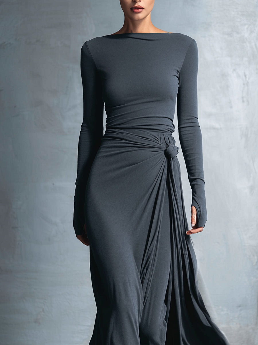 Vittoria ❘ Maxi Dress with Side Knot