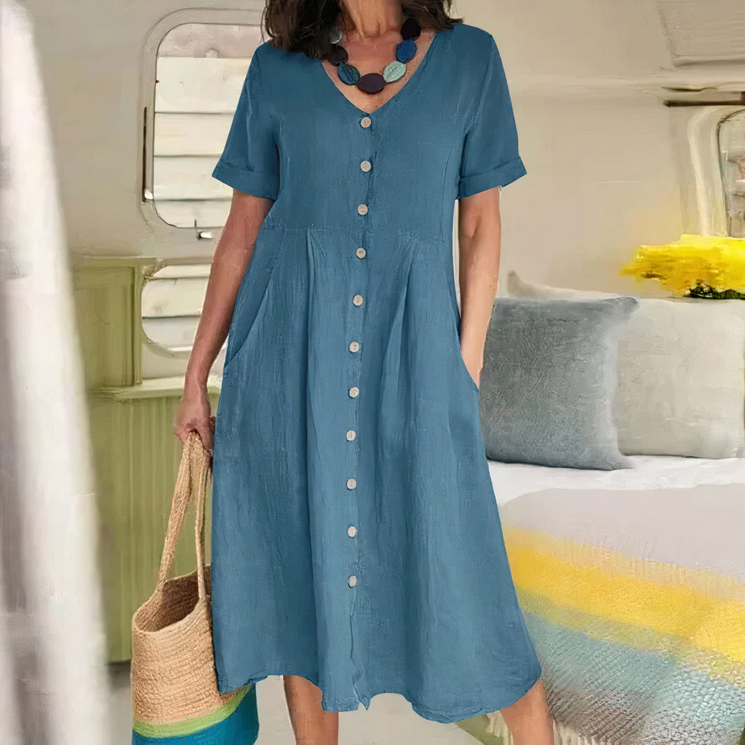 Briar - Effortless Button Dress