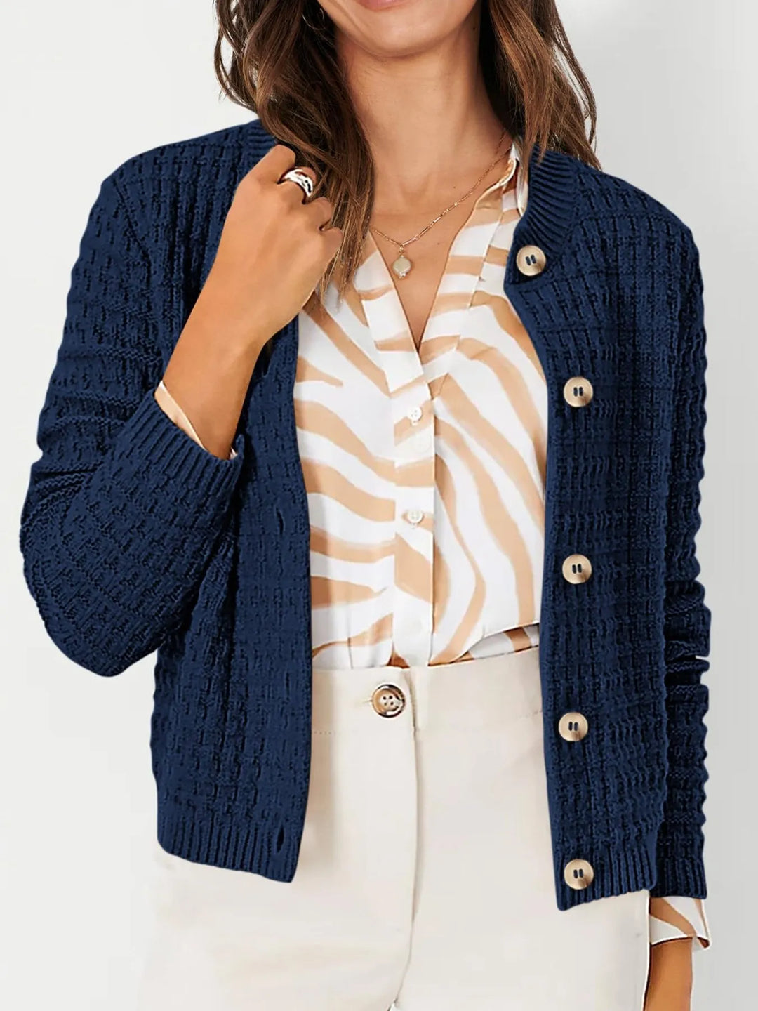 Harper™ - Button-Up Cardigan
