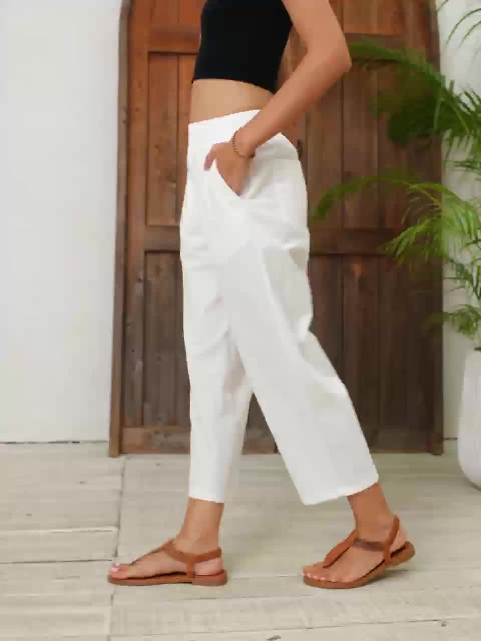 Rachel™ - Comfortable Capris with Elastic Waistband