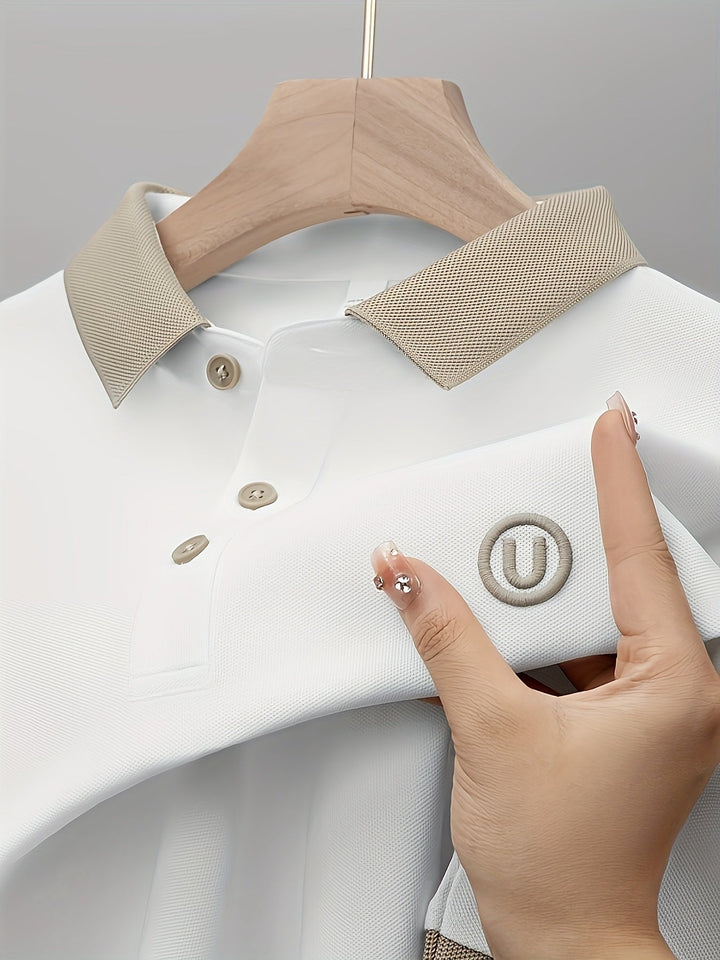 Finn™ - Embroidered Short-Sleeve Polo Shirt