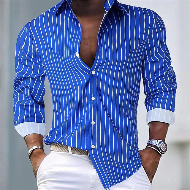 Francesco - Long-Sleeved Casual Shirt