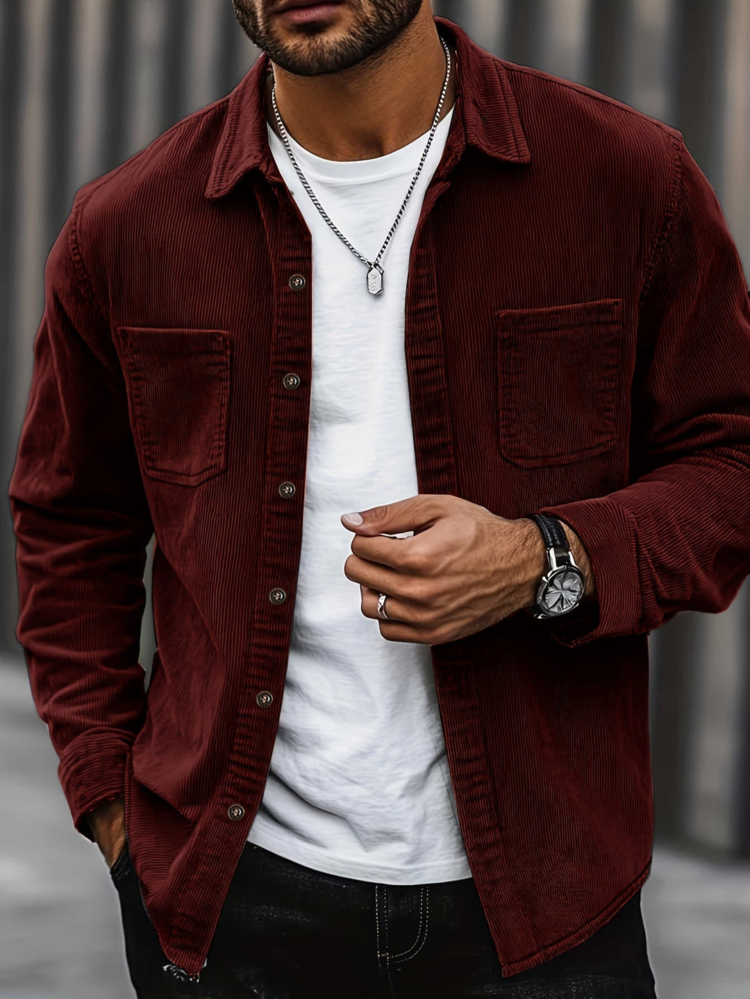 Johan™ - Men's Corduroy Shirt Jacket