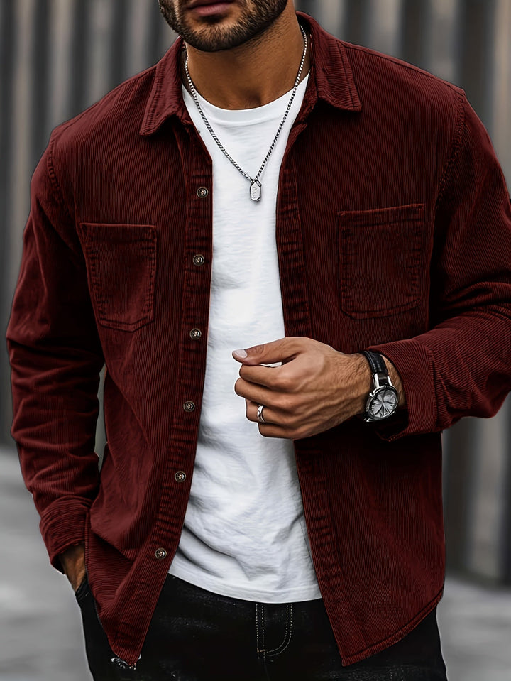 Johan™ - Men's Corduroy Shirt Jacket