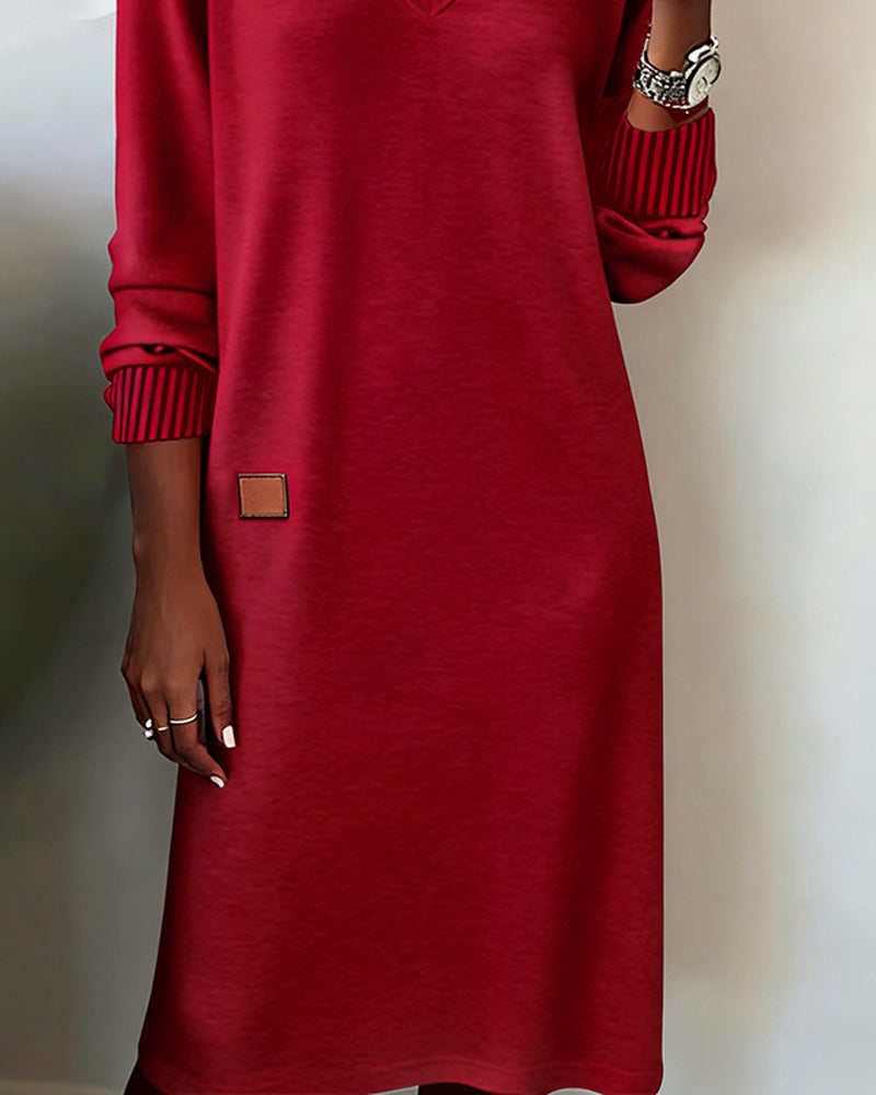 Carmen™ - V-neck Sweater Dress