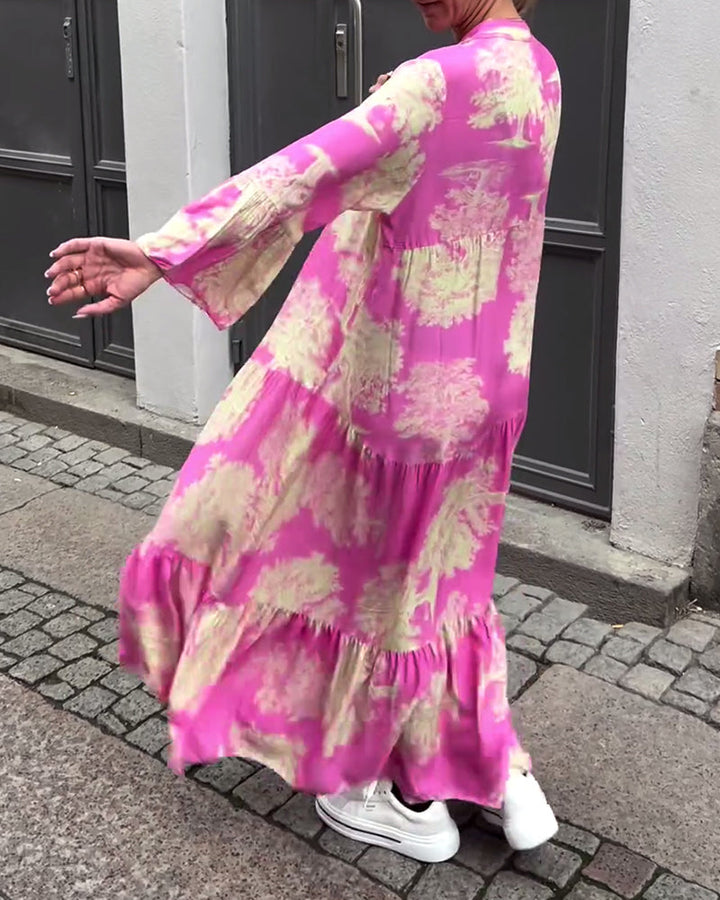 Diana™ - Comfortable Patchwork Maxi Dress