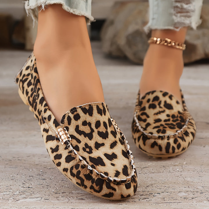 Jennifer | Leopard Print Slippers