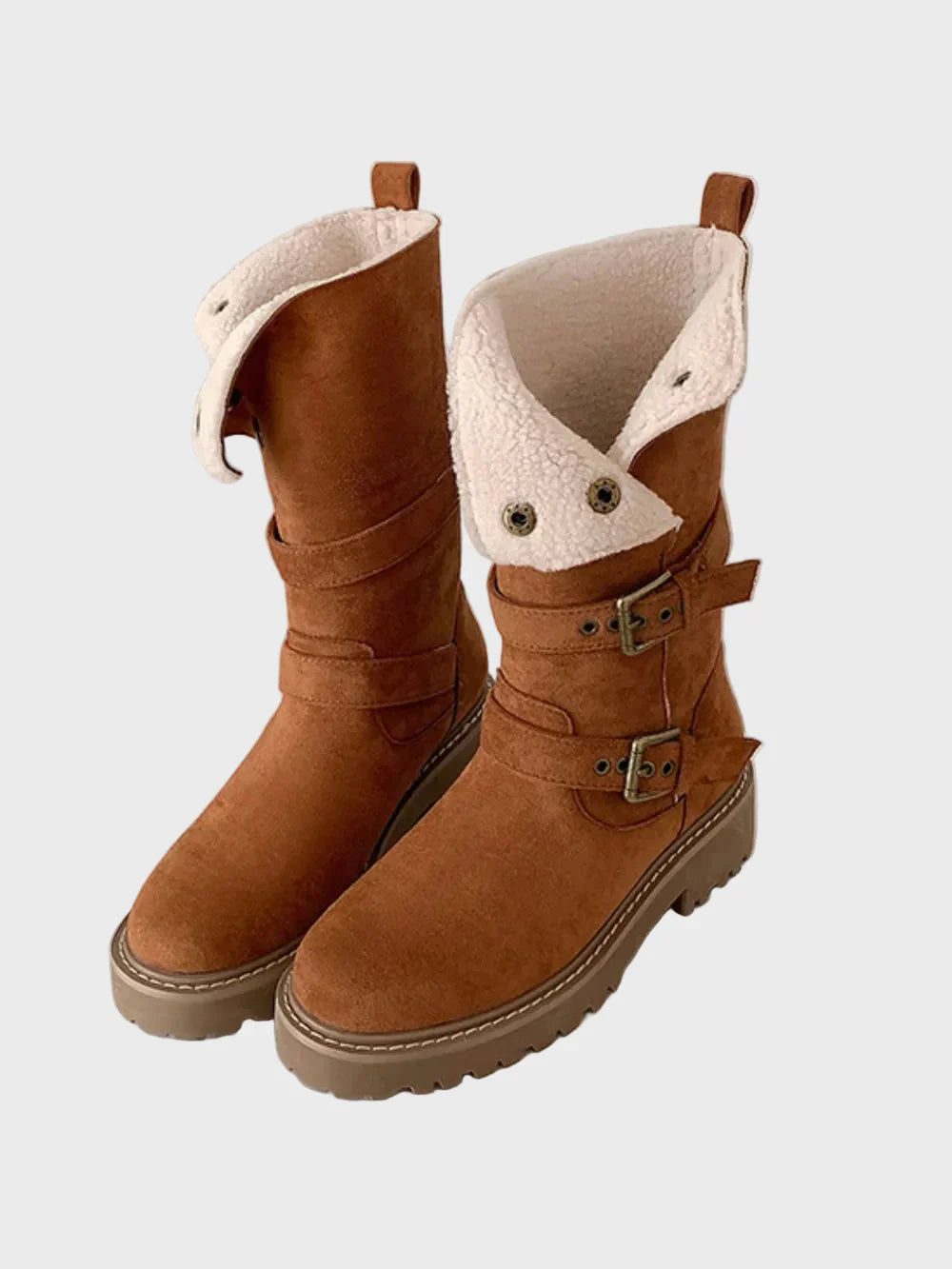 Harlow | Winter Fur Tall Boots