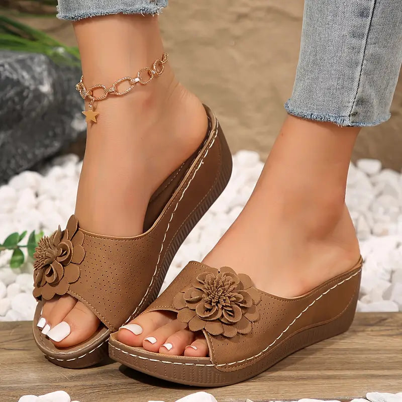 Belle™ - Orthopedic Sandals with Floral Pattern